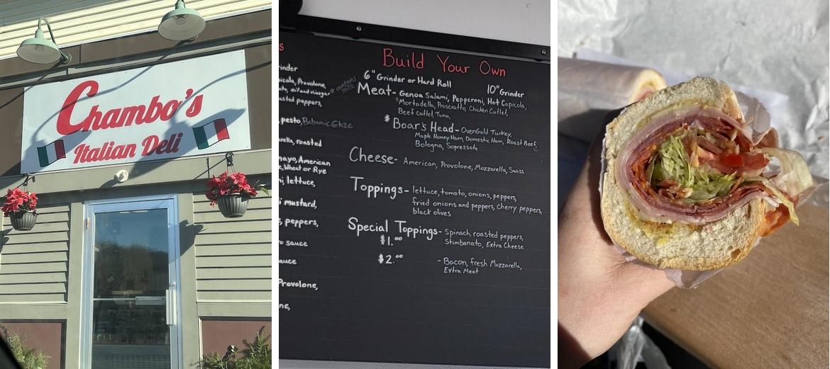 Chambo's Italian Deli Menu